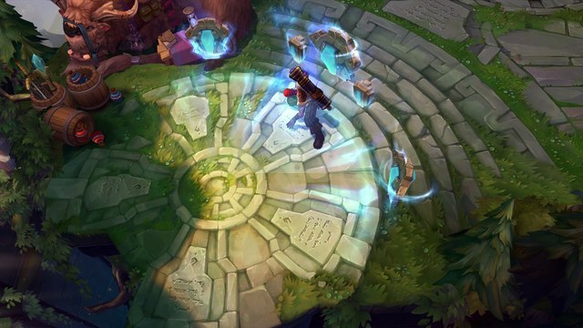 Ryze Pirate (Refonte) Aperçu Skin League of Legends