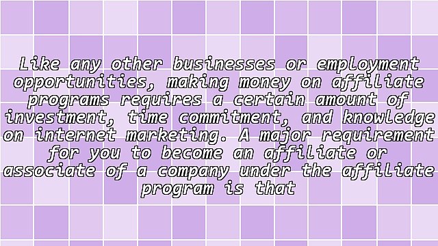 4 Excellent Ways of Making Money From Affiliate Programs