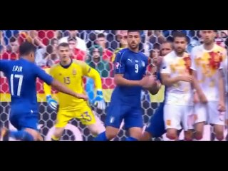 ايطاليا 2 اسبانيا 0 و تاهل للربع النهائي