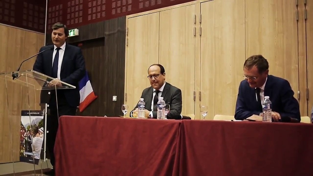 Lancement du comité de Saint Cloud pour le soutien d'appel à la candidature de Nicolas Sarkozy - discours de Eric Berdoati