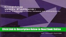 Read Coping With Failure: The Therapeutic Uses of Rhetoric (Studies in Rhetoric/Communication)