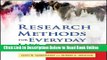Read Research Methods for Everyday Life: Blending Qualitative and Quantitative Approaches  Ebook