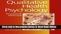 Download Qualitative Health Psychology: Theories and Methods  PDF Free