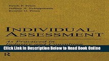 Read Individual Assessment: As Practiced in Industry and Consulting (Applied Psychology Series)