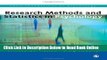 Download Research Methods and Statistics in Psychology (SAGE Foundations of Psychology series)