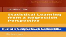 Read Statistical Learning from a Regression Perspective (Springer Series in Statistics)  Ebook Free