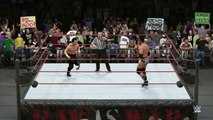 WWE 2K16 hideo itami v zack ryder