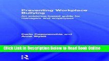 Read Preventing Workplace Bullying: An Evidence-Based Guide for Managers and Employees  Ebook Free