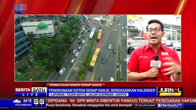 Dishubtrans DKI Bakal Sosialisasikan Aturan Plat Ganjil Genap
