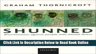 Read Shunned: Discrimination against People with Mental Illness  Ebook Free