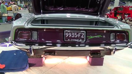 71 Plymouth Cuda Street Rod Detroit Autorama 2015