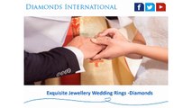 Exquisite Jewellery Wedding Rings –Diamonds