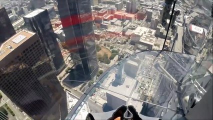 Un toboggan de verre