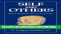 Read Self and Others: Object Relations Theory in Practice  Ebook Free