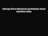 PDF InDesign CS4 for Macintosh and Windows: Visual QuickStart Guide Free Books
