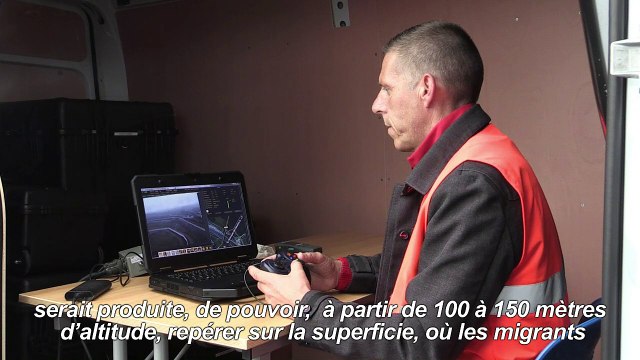 Migrants: des drones pour surveiller le Tunnel sous la Manche