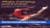 Read Motor Learning and Control: Concepts and Applications  PDF Online