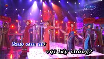 Karaoke Sao Em Nỡ Vội Lấy Chồng - Tốp ca