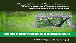 Download Principles and Techniques of Trauma-centered Psychotherapy  PDF Online