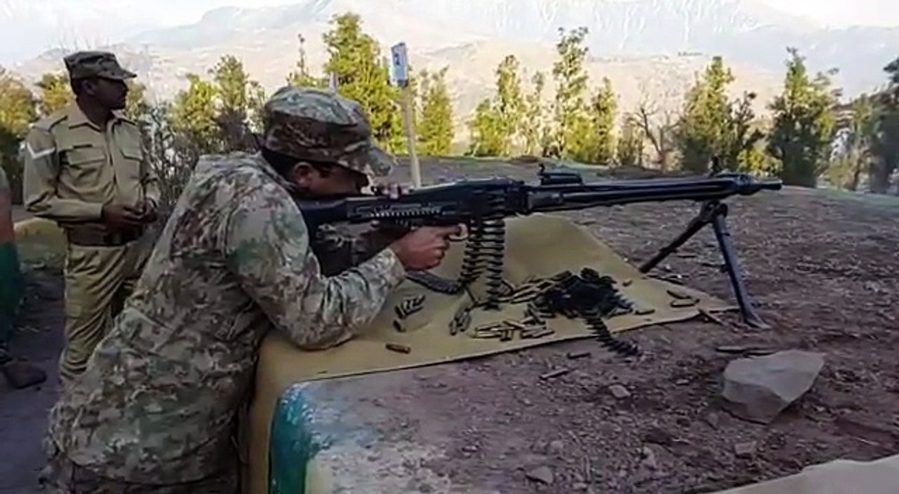 Pakistan Army LMG (Light Machine Gun) MG3