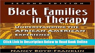 Read Black Families in Therapy: Understanding the African American Experience  PDF Free