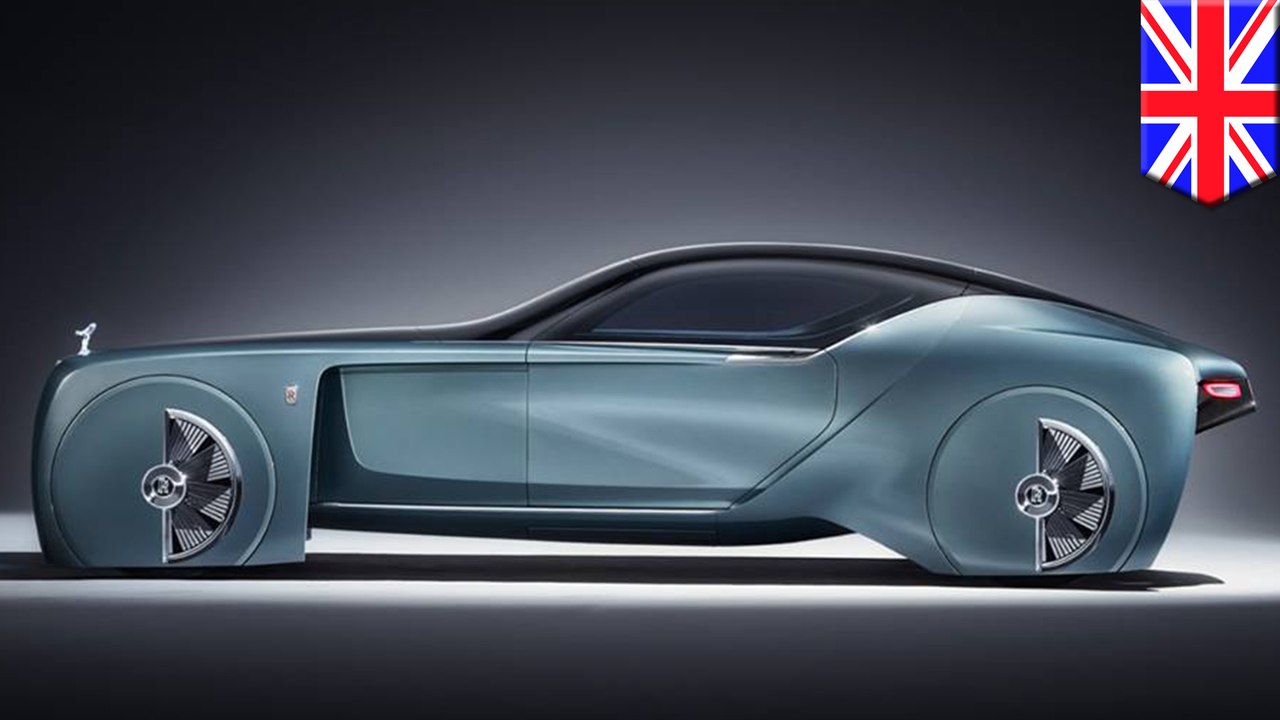 Rolls Royce Vision 100: driverless concept car comes with its own red carpet - TomoNews