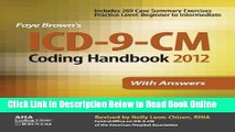 Read ICD-9-CM Coding Handbook, With Answers, 2012 Revised Edition (ICD-9-CM CODING HANDBOOK WITH