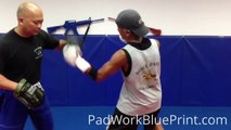 Boxing  Work out Focus Mitt Drill 25 MMA Pad Work Drills Brazilian JiuJitsu BJJ Muay Thai Boxing