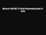 Read Murach's ASP.NET 2.0 Web Programming with C# 2005 Ebook Free