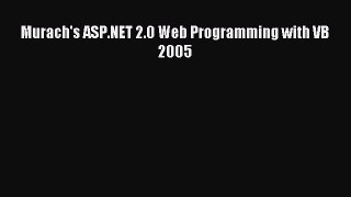Download Murach's ASP.NET 2.0 Web Programming with VB 2005 Ebook Online