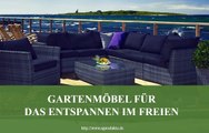 Investieren Sie in elegante Gartenmöbel, um sich im Freien zu entspannen