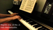 Regrets (Op. 19 No. 2) - Felix Mendelssohn