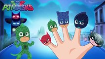 PJ Topeng Spiderman Finger Family Song PJ Masker Kartun Pembibitan Sajak Lagu untuk anak-Anak