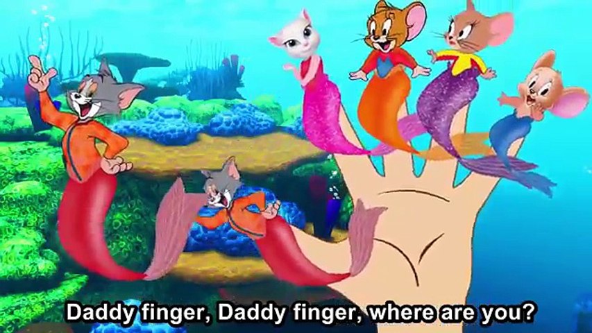 Mickey Mouse Tom And Jerry Finger Family