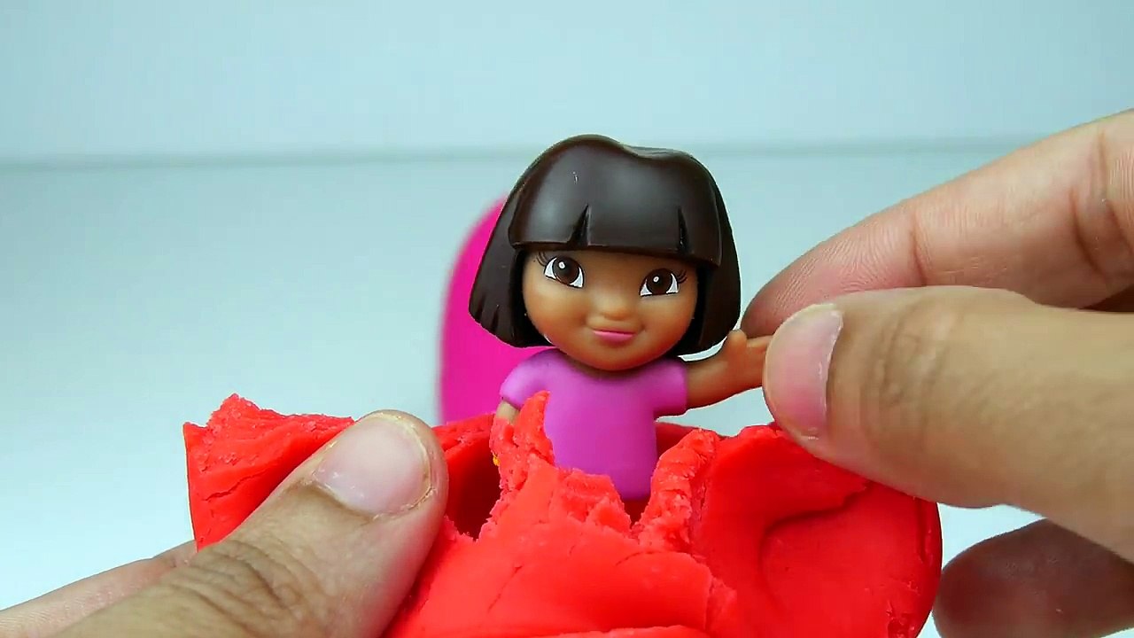 MANY PLAY DOH SURPRISE EGGS - Peppa Pig Hulk Disney Nemo McQueen Cars Frozen Elsa Toys Playdough_10