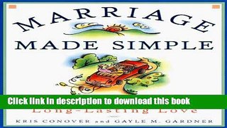 Download Marriage Made Simple: 50 Hints Building Long-Lasting Love  PDF Free