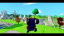 MONSTER TRUCKS MCQUEEN COLORS SMASH CARS & LIGHTNING MCQUEEN   FUN with Spiderman & Mickey Mouse_2
