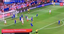 Le commentateur islandais s'époumone lors du match Angleterre-Islande