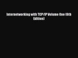 Read Internetworking with TCP/IP Volume One (6th Edition) E-Book Download