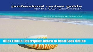 Read Professional Review Guide for the CCA Examination, 2015 Edition (with Premium Web Site, 2