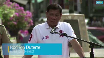 Duterte to cabinet members: don't campaign while in office