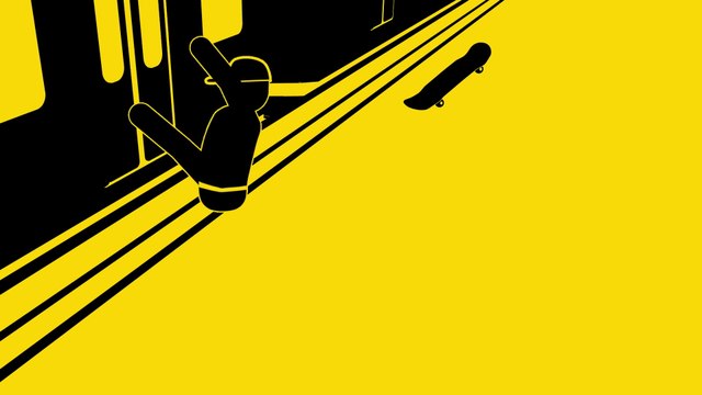 Vidéo de prévention du métro de LA... Violent le message !! Pose ton skateboard LOL