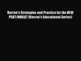 Read Barron's Strategies and Practice for the NEW PSAT/NMSQT (Barron's Educational Series)