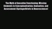 Read Book The Myth of Executive Functioning: Missing Elements in Conceptualization Evaluation