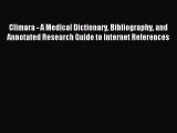 Read Climara - A Medical Dictionary Bibliography and Annotated Research Guide to Internet References