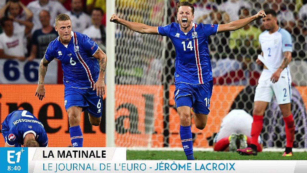 Journal de l'Euro - Qualification des Islandais, l'Angleterre et l'Espagne pas au niveau et la chanson d'Antoine Griezmann
