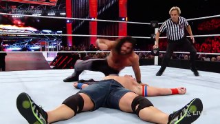 John Cena vs. Seth Rollins Raw, June 27, 2016