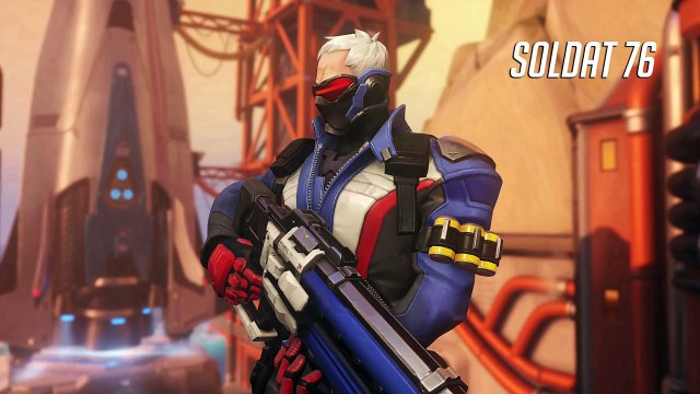 Les capacités du soldat 76 dans Overwatch FR