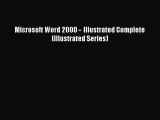 Download Microsoft Word 2000 -  Illustrated Complete (Illustrated Series) Ebook Free