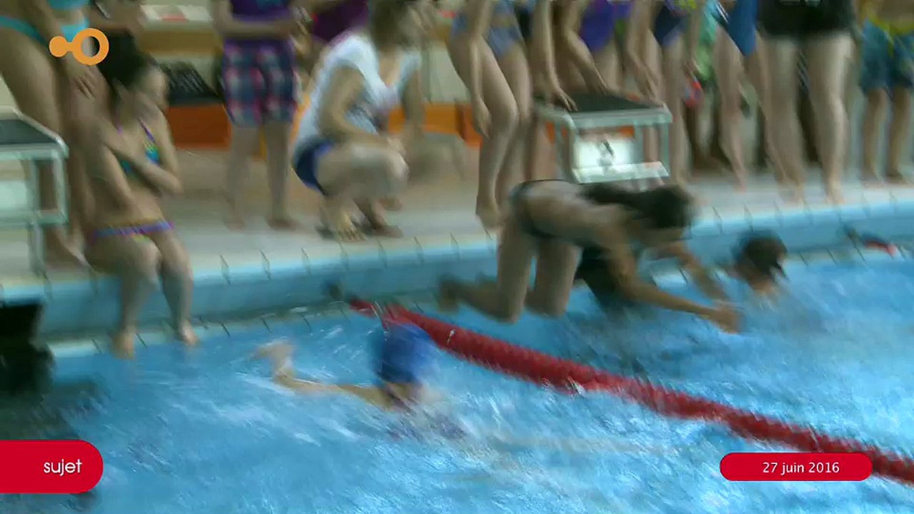 SUJET - Un concours scolaire de natation unique dans le canton